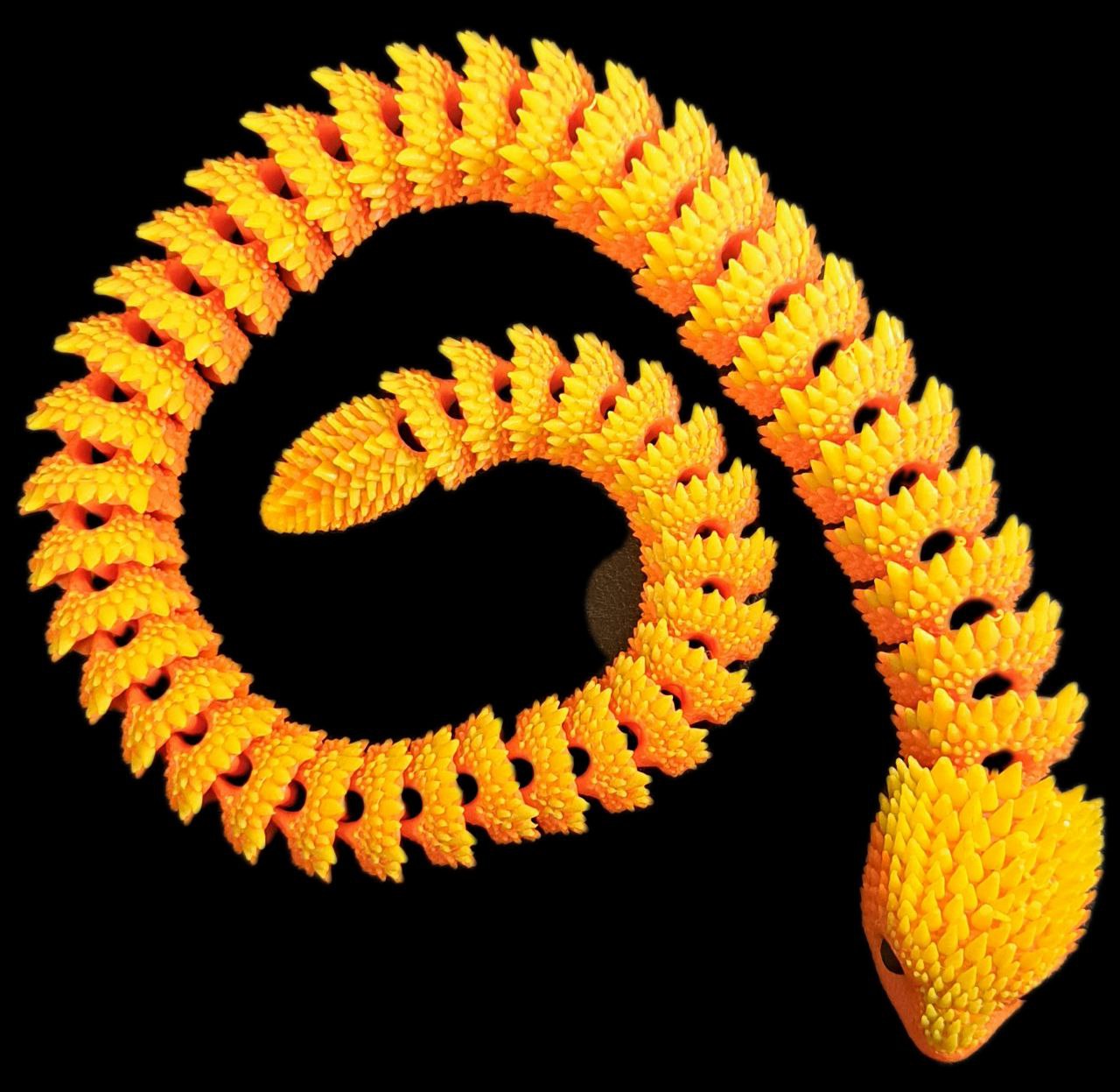 Serpente Alto Arrotolato